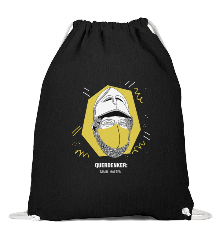 QUERDENKER: MAUL HALTEN TURNBEUTEL • PERIKLES-HARLEKINSHOP