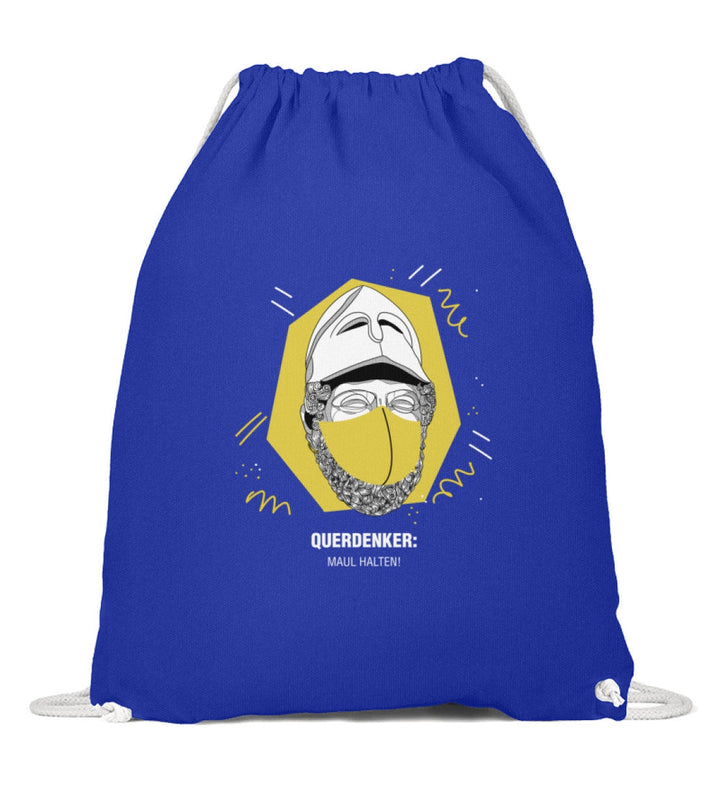 QUERDENKER: MAUL HALTEN TURNBEUTEL • PERIKLES-HARLEKINSHOP