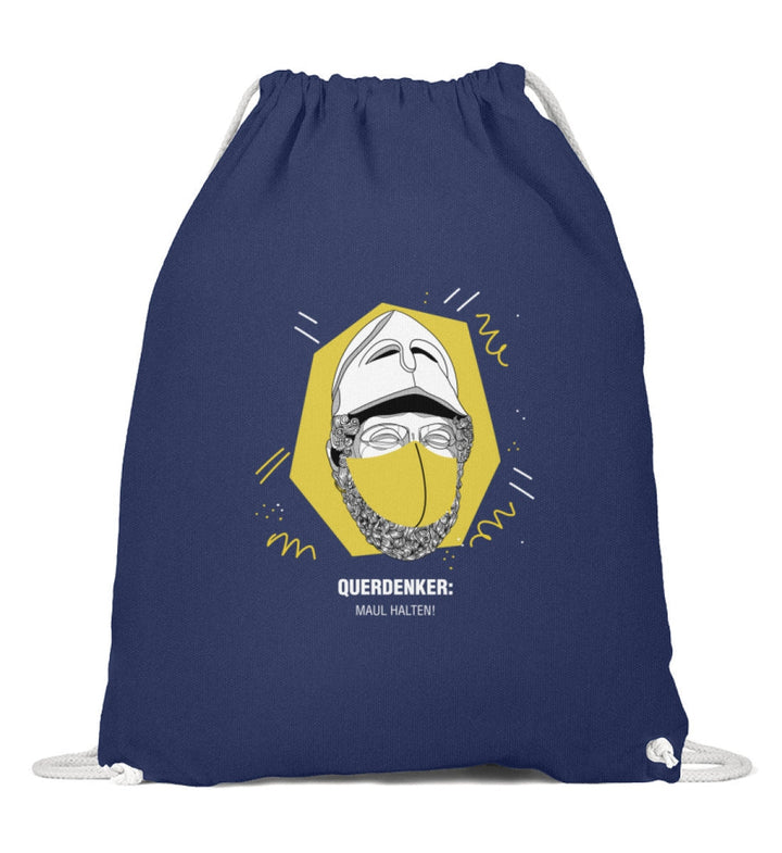 QUERDENKER: MAUL HALTEN TURNBEUTEL • PERIKLES-HARLEKINSHOP