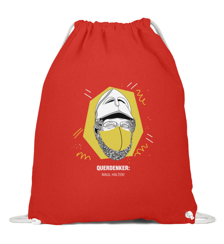 QUERDENKER: MAUL HALTEN TURNBEUTEL • PERIKLES-HARLEKINSHOP