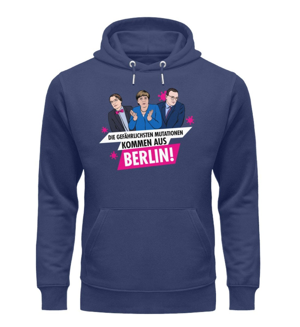 QUERLEUGNER ORGANIC HOODIE MÄDELS • MUTATIONEN AUS BERLIN-HARLEKINSHOP