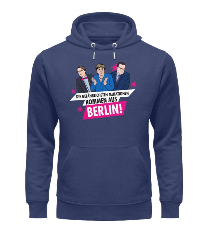 QUERLEUGNER ORGANIC HOODIE MÄDELS • MUTATIONEN AUS BERLIN-HARLEKINSHOP