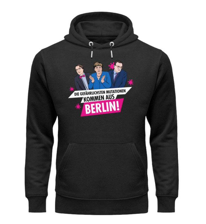 QUERLEUGNER ORGANIC HOODIE MÄDELS • MUTATIONEN AUS BERLIN-HARLEKINSHOP