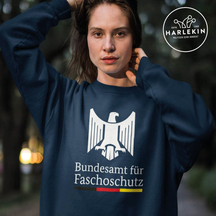 QUERLEUGNER ORGANIC SWEATER MÄDELS • BUNDESAMT FÜR FASCHOSCHUTZ-HARLEKINSHOP