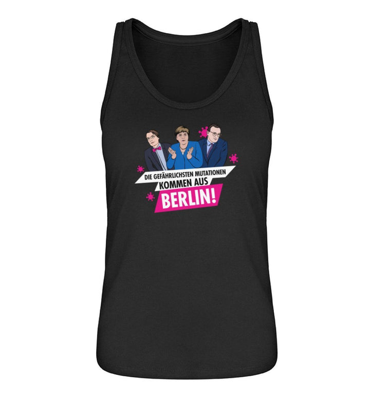 QUERLEUGNER ORGANIC TANK TOP MÄDELS • MUTATION AUS BERLIN-HARLEKINSHOP