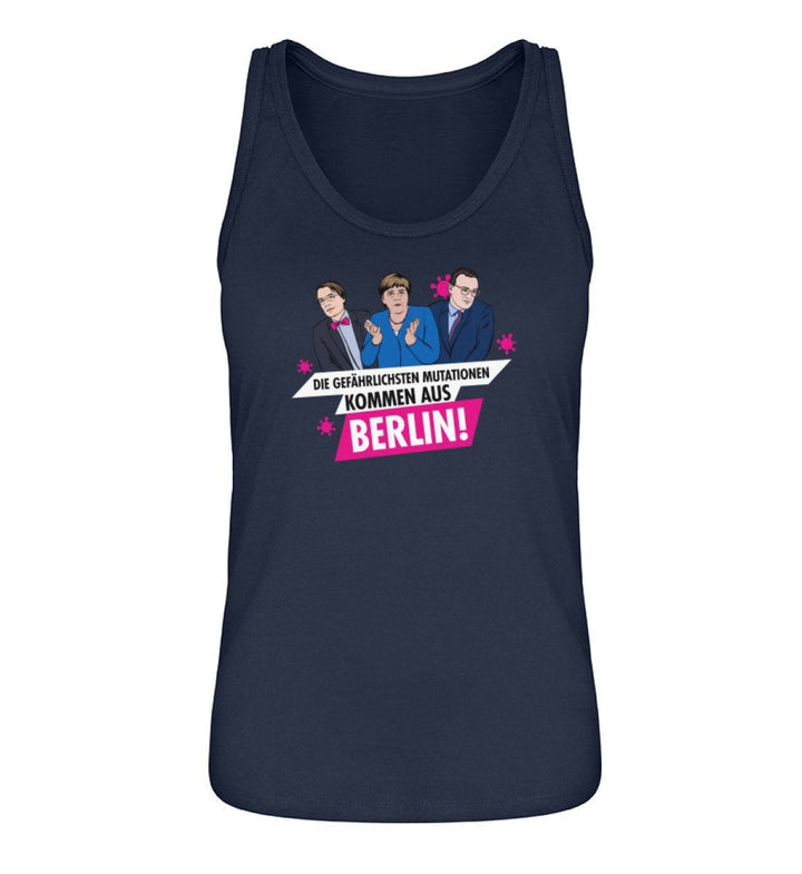 QUERLEUGNER ORGANIC TANK TOP MÄDELS • MUTATION AUS BERLIN-HARLEKINSHOP