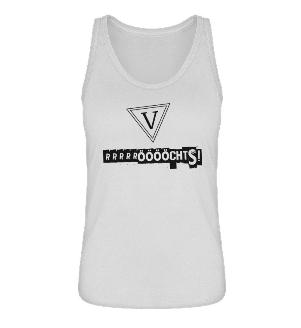 QUERLEUGNER ORGANIC TANK TOP MÄDELS • PETZE RÖÖÖCHTS - DUNKEL-HARLEKINSHOP