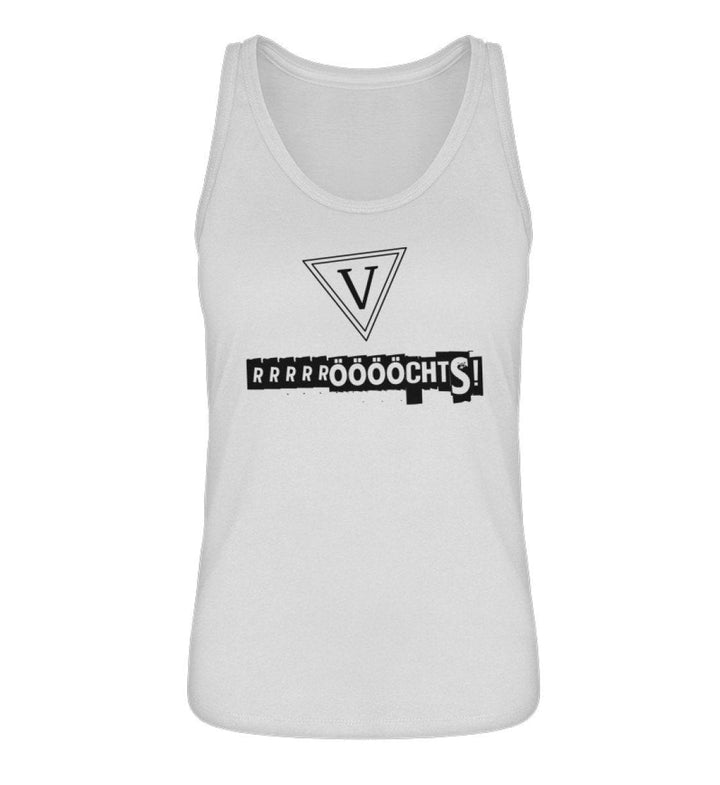 QUERLEUGNER ORGANIC TANK TOP MÄDELS • PETZE RÖÖÖCHTS - DUNKEL-HARLEKINSHOP