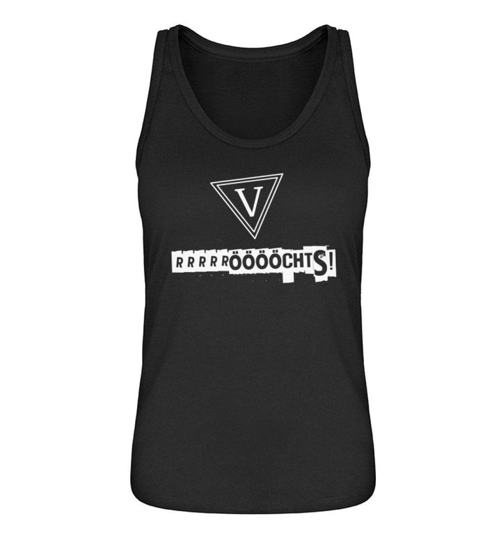 QUERLEUGNER ORGANIC TANK TOP MÄDELS • PETZE RÖÖÖCHTS - HELL-HARLEKINSHOP