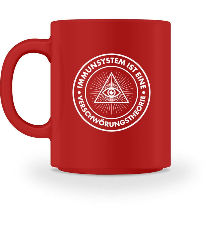 QUERLEUGNER TASSE • IMMUNSYSTEM IST EINE VERSCHWÖRUNGSTHEORIE-HARLEKINSHOP