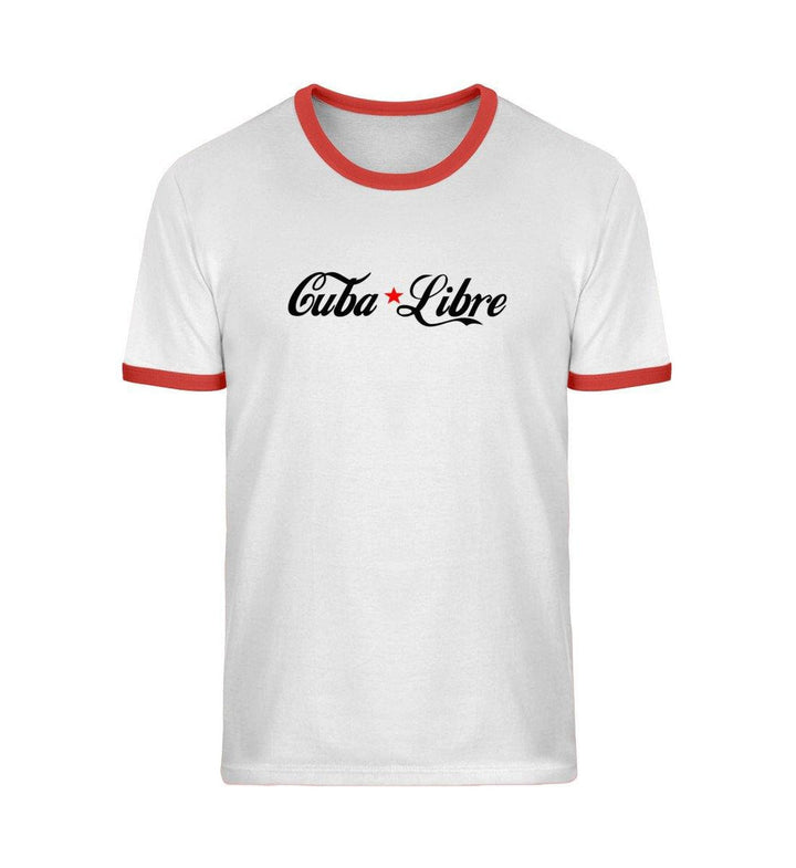 RETRO RINGER ORGANIC SHIRT MÄDELS • CUBA LIBRE - HELL-HARLEKINSHOP