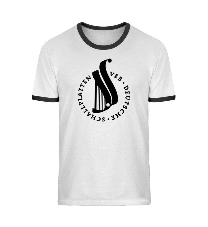 RETRO RINGER ORGANIC SHIRT MÄDELS • DEUTSCHE SCHALLPLATTEN-HARLEKINSHOP