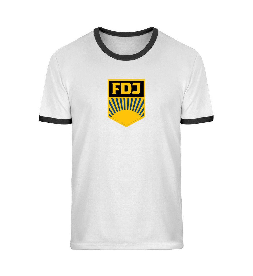 RETRO RINGER ORGANIC SHIRT MÄDELS • FDJ - FARBIG-HARLEKINSHOP