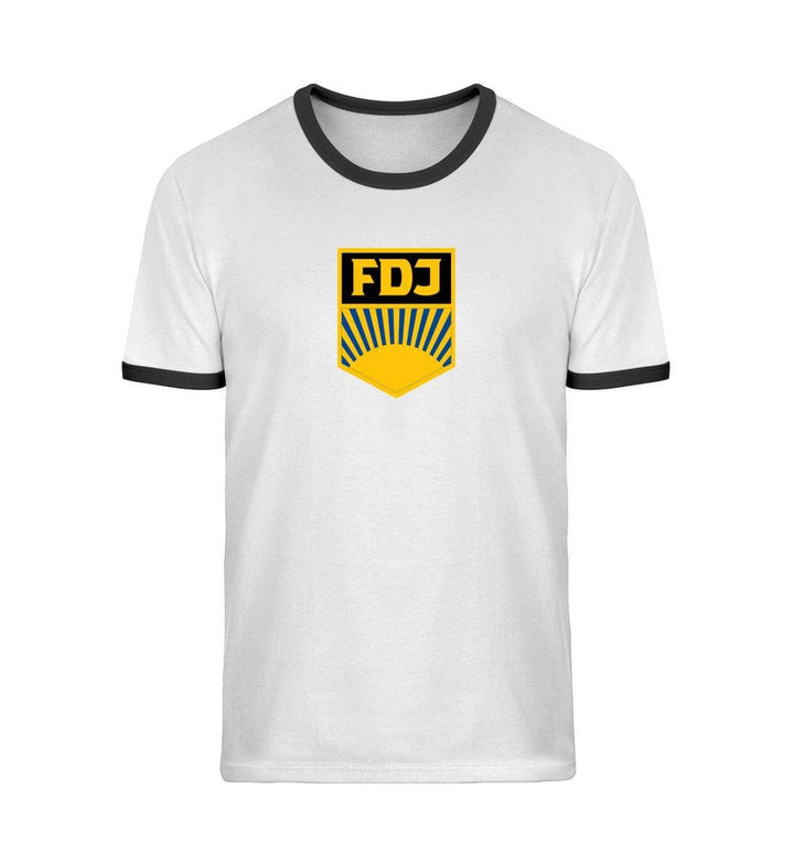 RETRO RINGER ORGANIC SHIRT MÄDELS • FDJ - FARBIG-HARLEKINSHOP