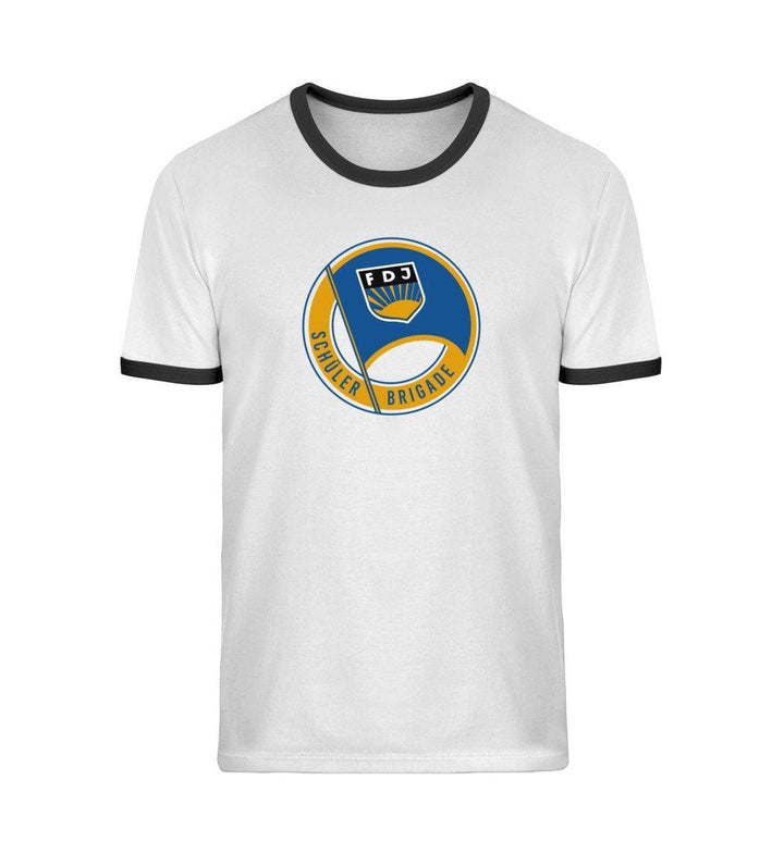 RETRO RINGER ORGANIC SHIRT MÄDELS • FDJ SCHÜLERBRIGADE-HARLEKINSHOP
