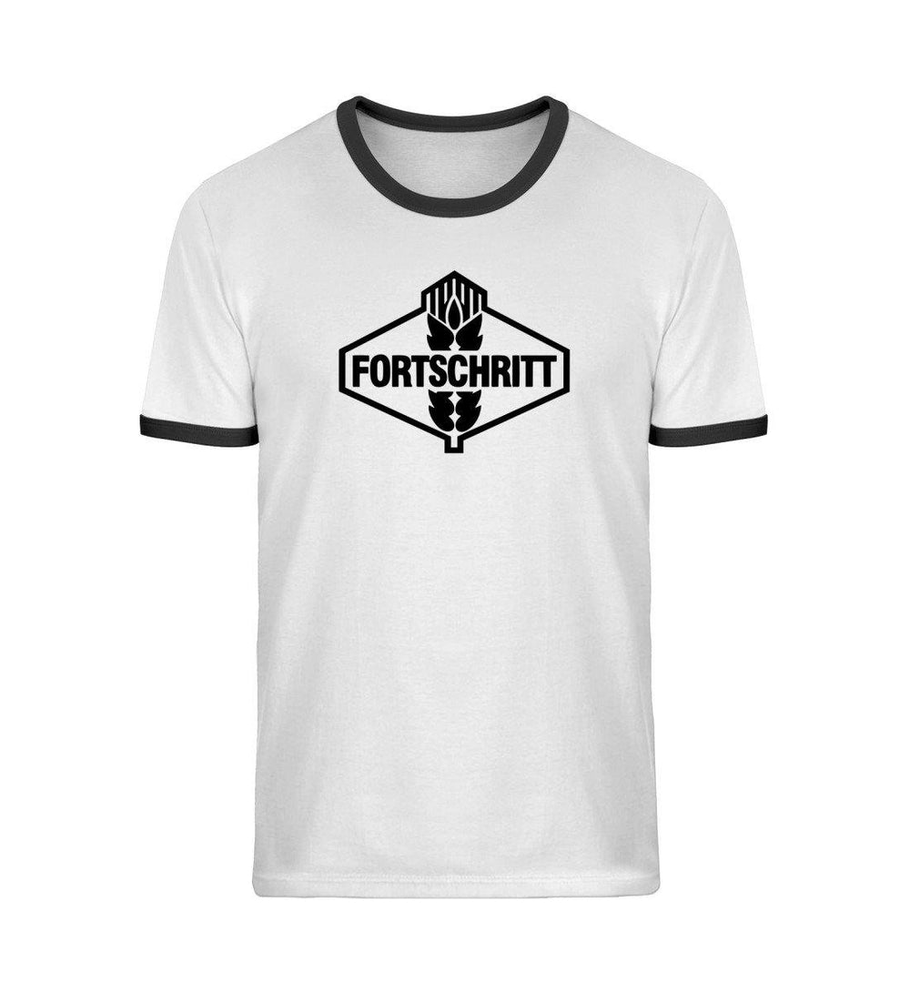 RETRO RINGER ORGANIC SHIRT MÄDELS • FORTSCHRITT-HARLEKINSHOP