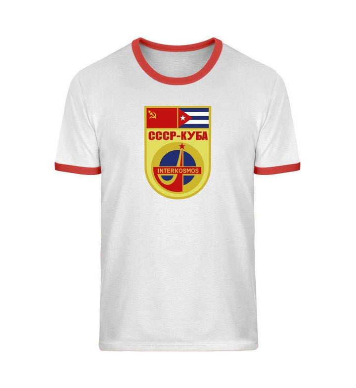 RETRO RINGER ORGANIC SHIRT MÄDELS • INTERKOSMOS CCCP KUBA-HARLEKINSHOP