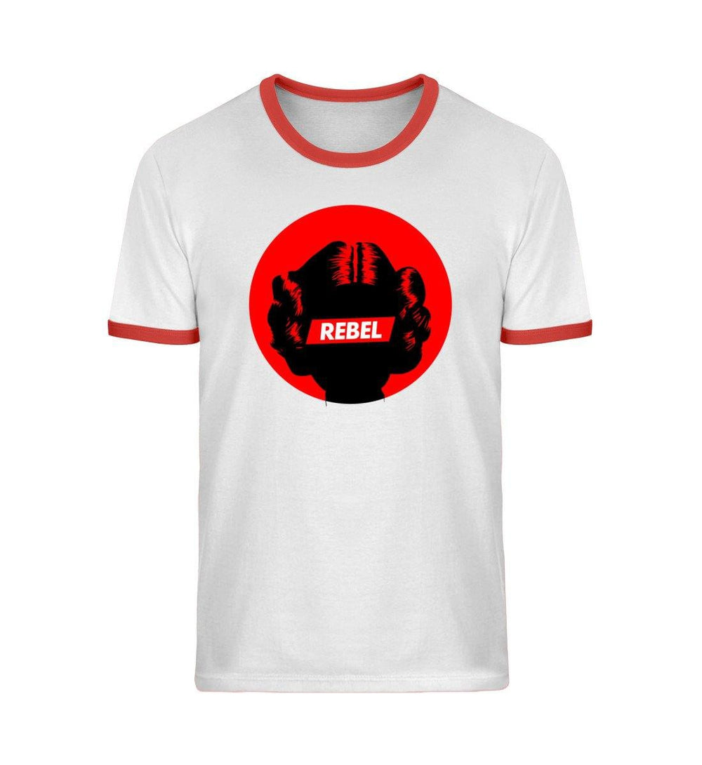 RETRO RINGER ORGANIC SHIRT MÄDELS • REBEL GIRL-HARLEKINSHOP