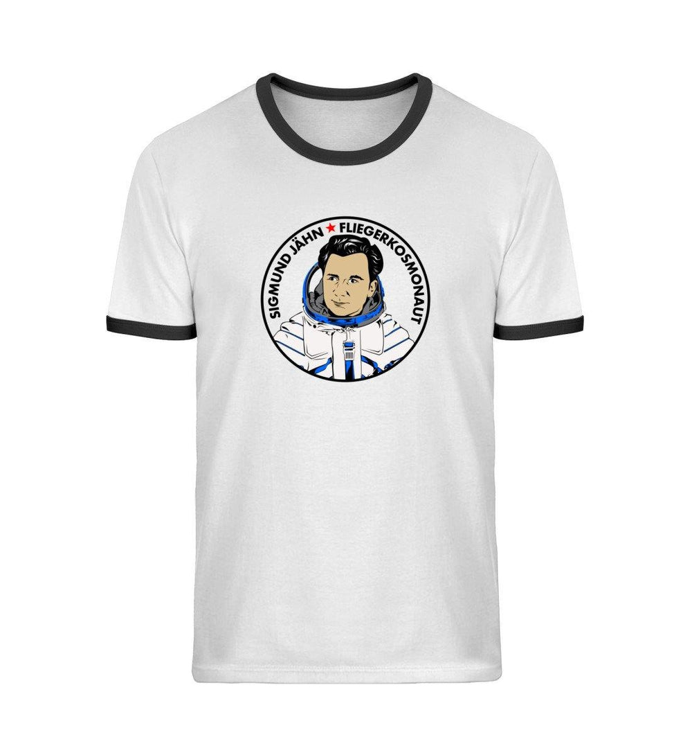 RETRO RINGER ORGANIC SHIRT MÄDELS • SIGMUND JÄHN - FLIEGERKOSMONAUT-HARLEKINSHOP