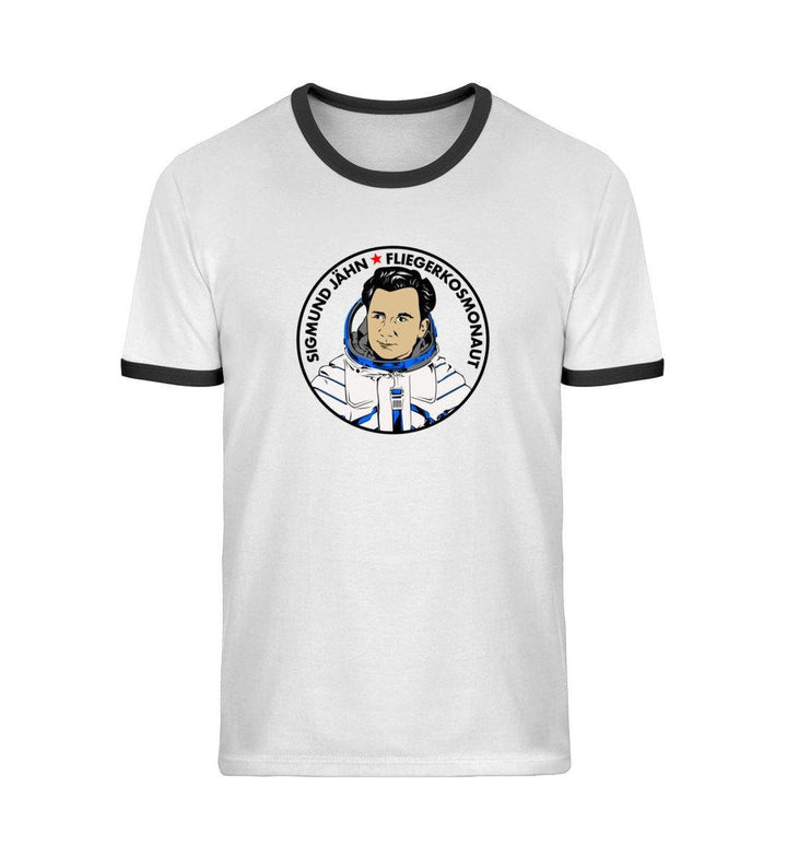 RETRO RINGER ORGANIC SHIRT MÄDELS • SIGMUND JÄHN - FLIEGERKOSMONAUT-HARLEKINSHOP