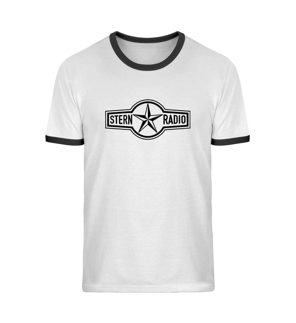 RETRO RINGER ORGANIC SHIRT MÄDELS • STERNRADIO BADGE-HARLEKINSHOP