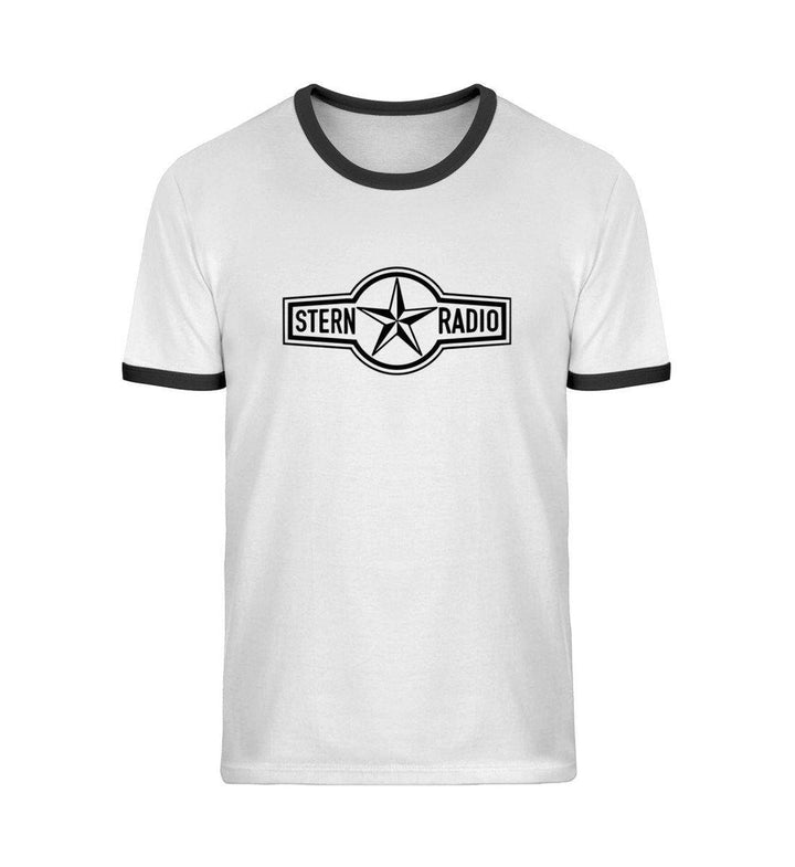RETRO RINGER ORGANIC SHIRT MÄDELS • STERNRADIO BADGE-HARLEKINSHOP