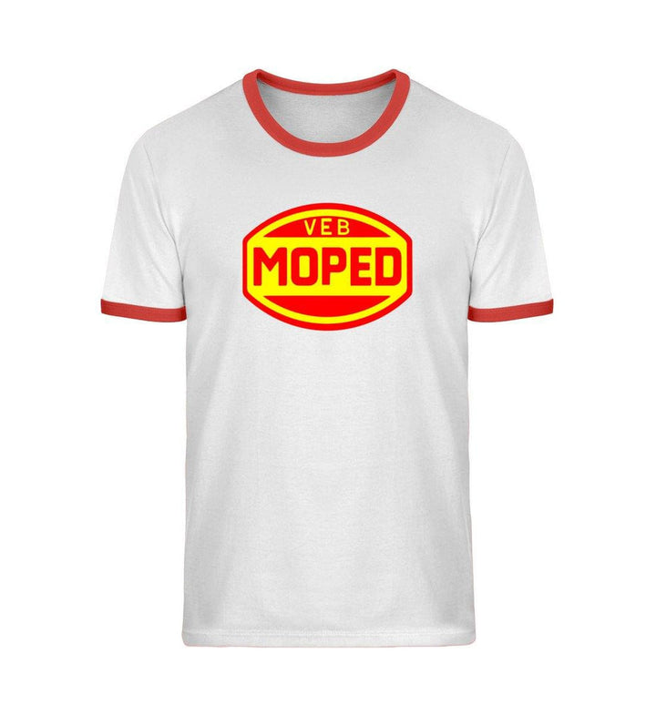 RETRO RINGER ORGANIC SHIRT MÄDELS • VEB MOPED-HARLEKINSHOP