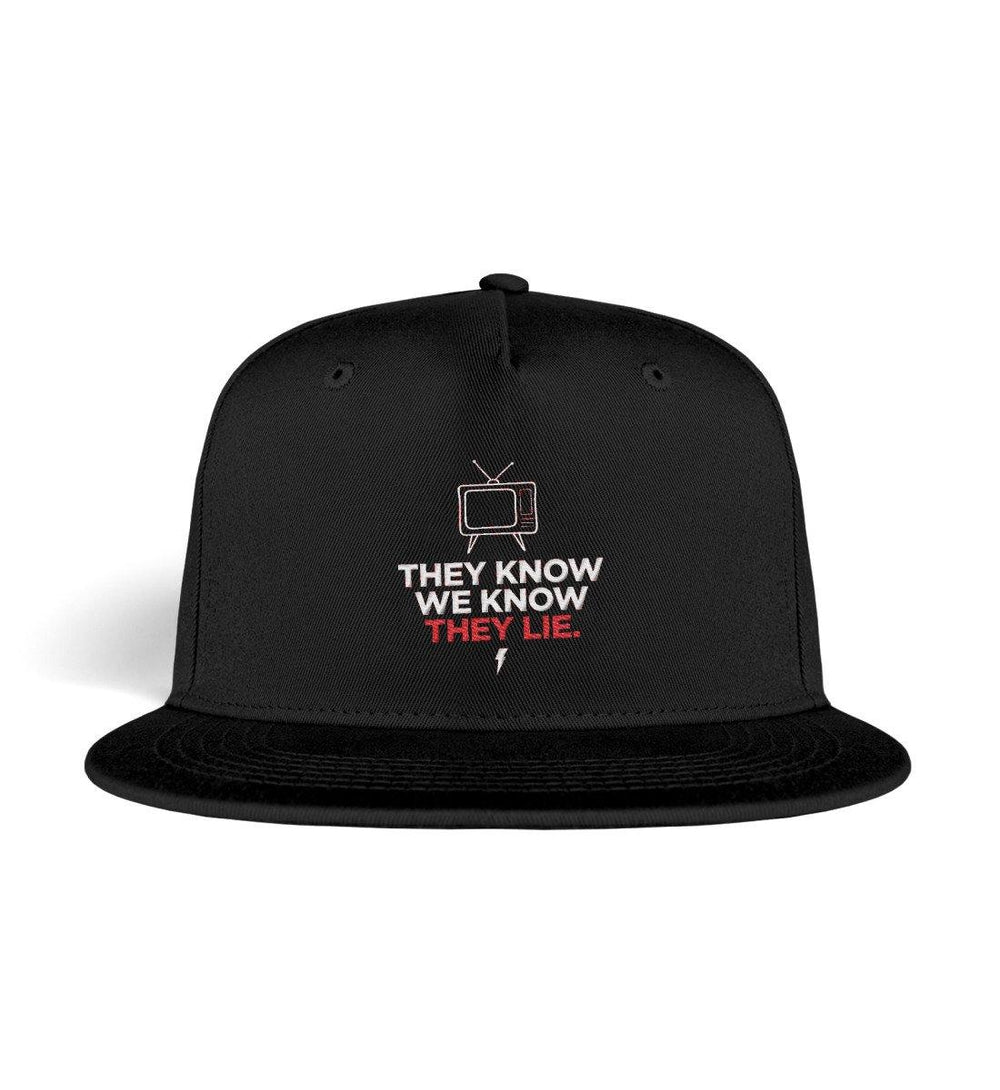 SNAPBACK • THEY LIE! // EDLER STICK-HARLEKINSHOP