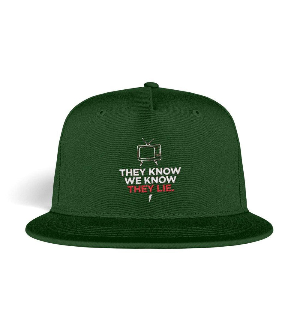 SNAPBACK • THEY LIE! // EDLER STICK-HARLEKINSHOP