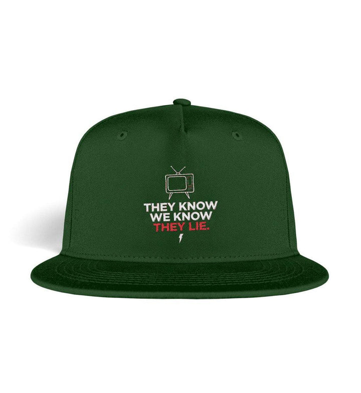 SNAPBACK • THEY LIE! // EDLER STICK-HARLEKINSHOP