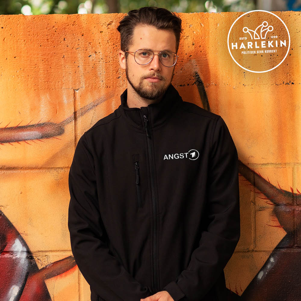 SOFTSHELL JACKE BUBEN / EDLER STICK • ARD ANGST-HARLEKINSHOP