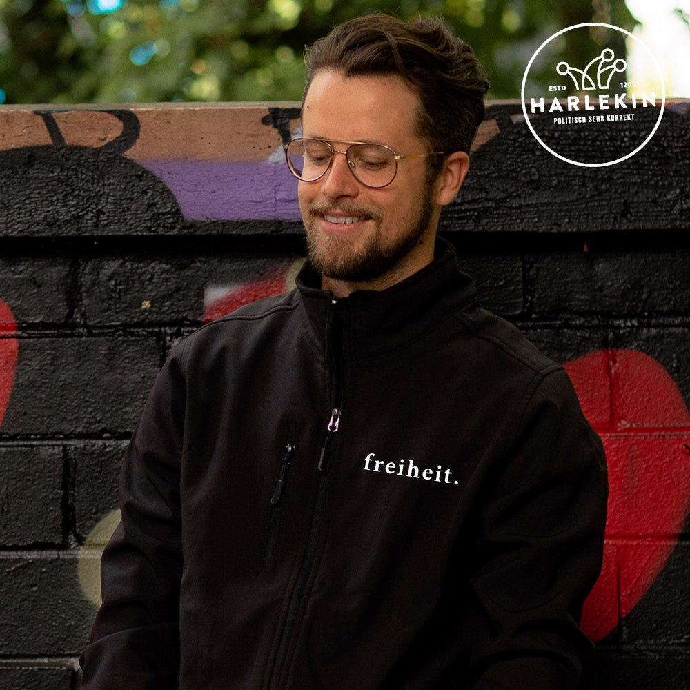 SOFTSHELL JACKE BUBEN / EDLER STICK • FREIHEIT.-HARLEKINSHOP
