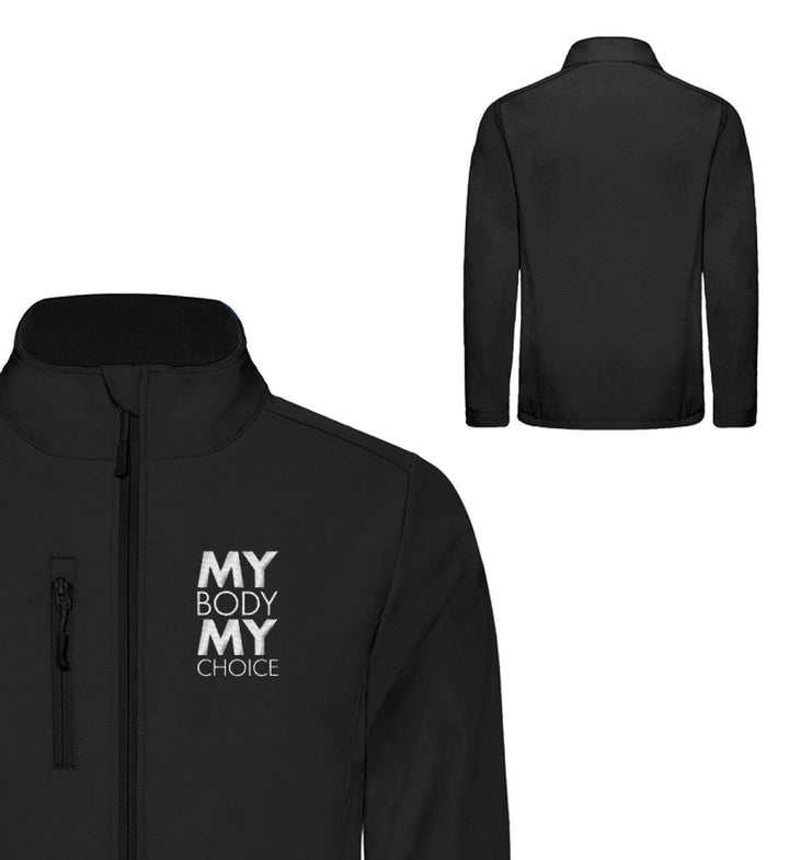 SOFTSHELL JACKE BUBEN / EDLER STICK • MY BODY MY CHOICE-HARLEKINSHOP