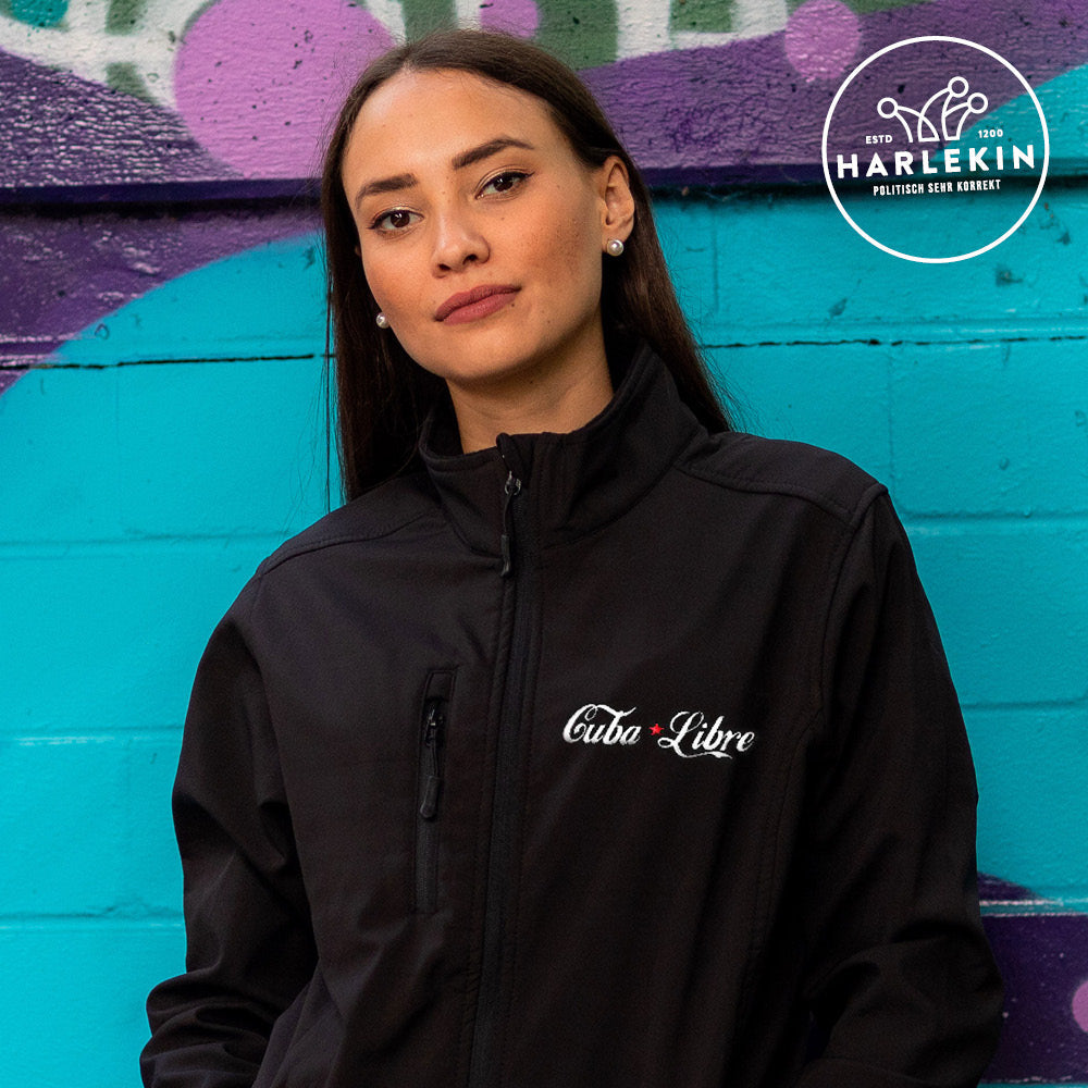 SOFTSHELL JACKE MÄDELS / EDLER STICK • CUBA LIBRE-HARLEKINSHOP