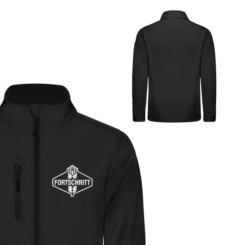 SOFTSHELL JACKE MÄDELS / EDLER STICK • FORTSCHRITT - WEISS-HARLEKINSHOP