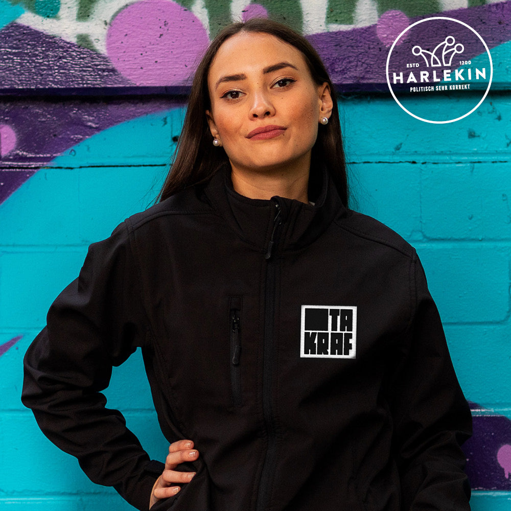 SOFTSHELL JACKE MÄDELS / EDLER STICK • KOMBINAT TAKRAF-HARLEKINSHOP