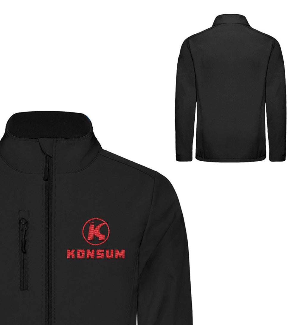 SOFTSHELL JACKE MÄDELS / EDLER STICK • KONSUM-HARLEKINSHOP