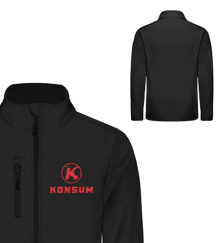 SOFTSHELL JACKE MÄDELS / EDLER STICK • KONSUM-HARLEKINSHOP