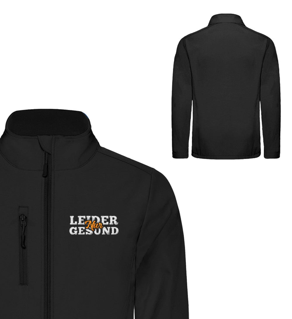 SOFTSHELL JACKE MÄDELS / EDLER STICK • LEIDER NUR GESUND-HARLEKINSHOP