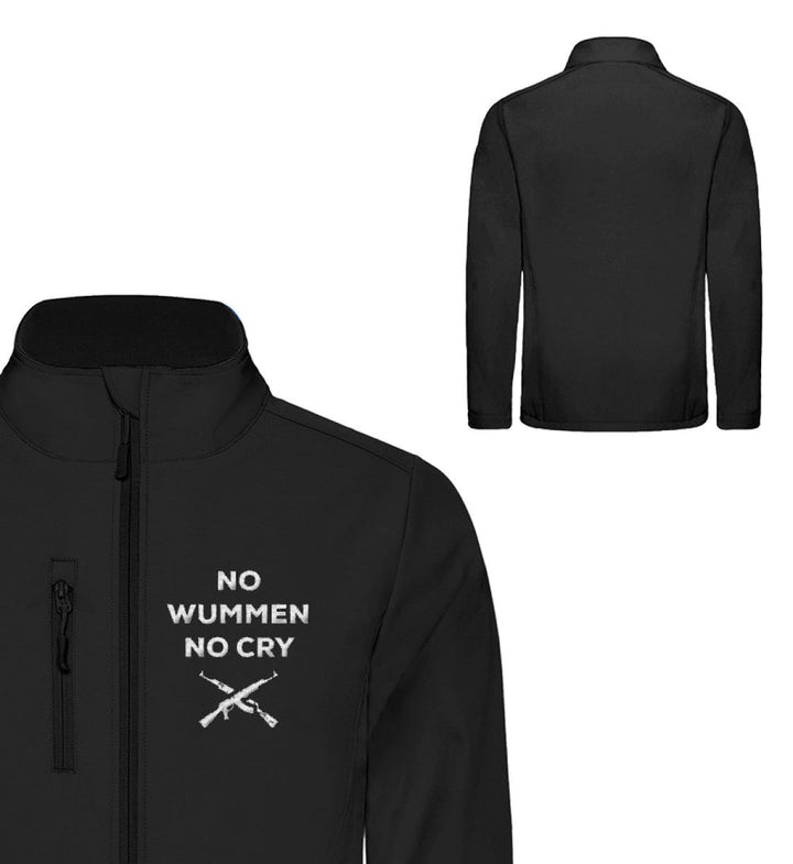 SOFTSHELL JACKE MÄDELS / EDLER STICK • NO WUMMEN NO CRY-HARLEKINSHOP