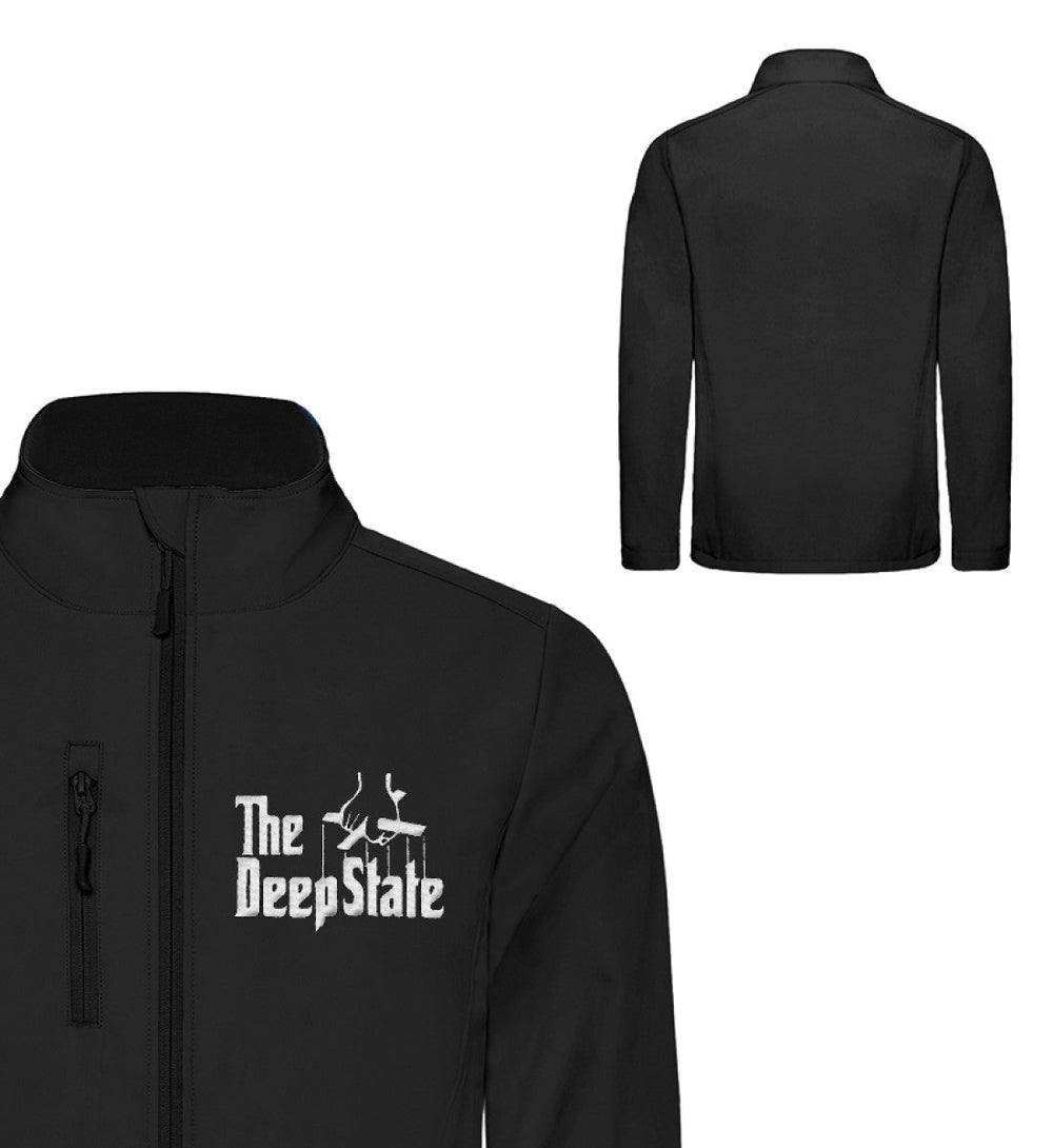 SOFTSHELL JACKE MÄDELS / EDLER STICK • THE DEEP STATE-HARLEKINSHOP