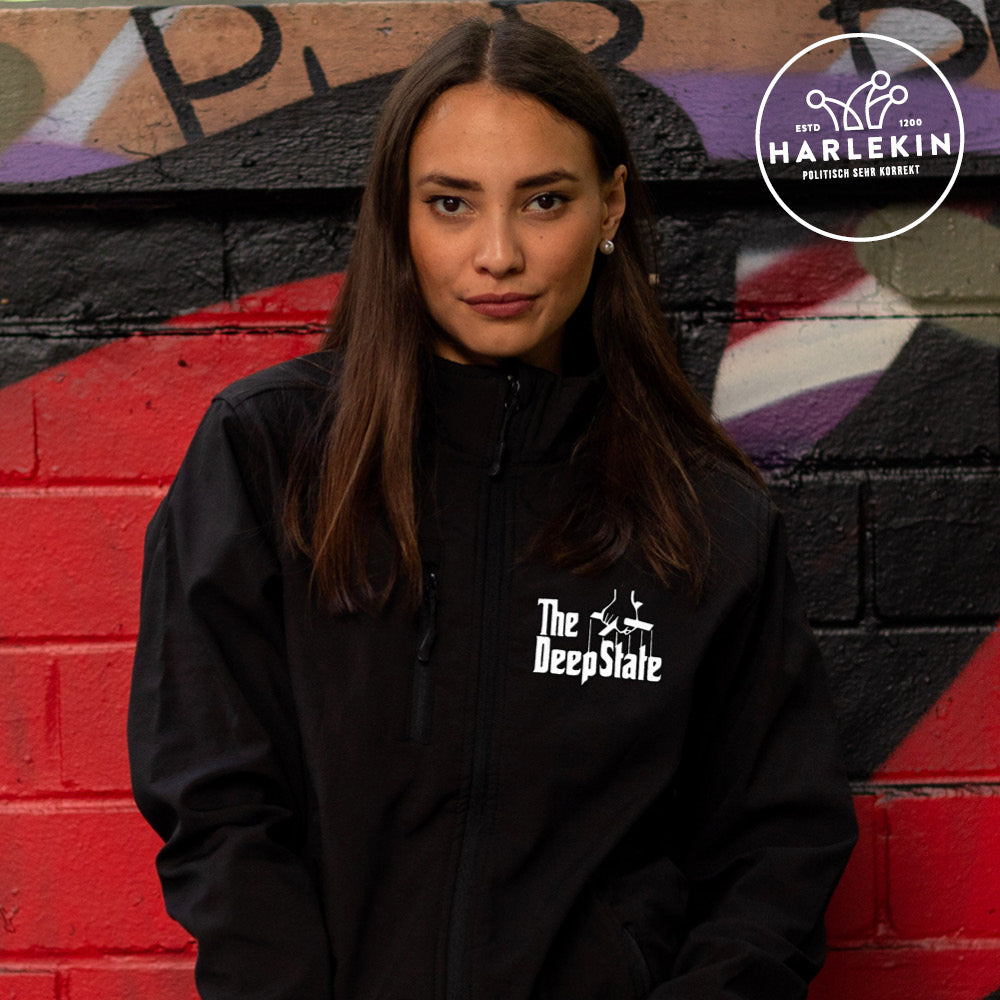 SOFTSHELL JACKE MÄDELS / EDLER STICK • THE DEEP STATE-HARLEKINSHOP