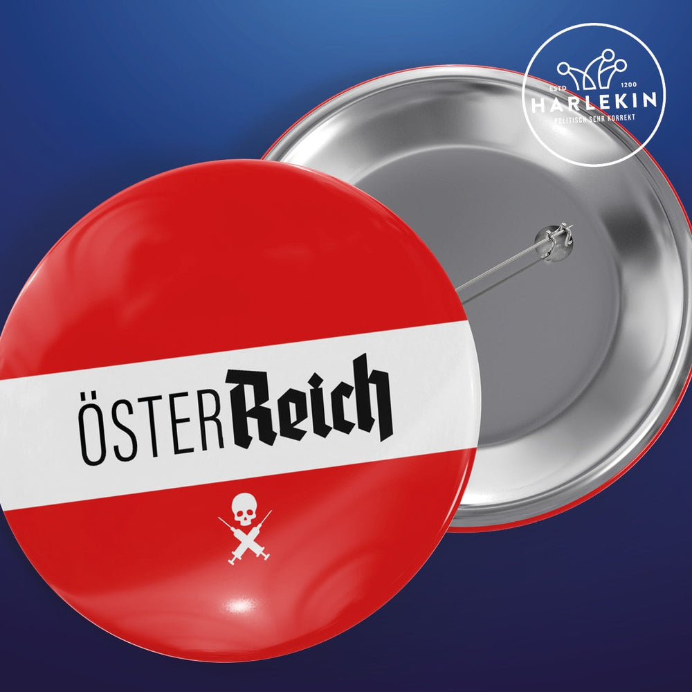 SPASSKULTUR BUTTON • ÖsterREICH (5 STK.)-HARLEKINSHOP