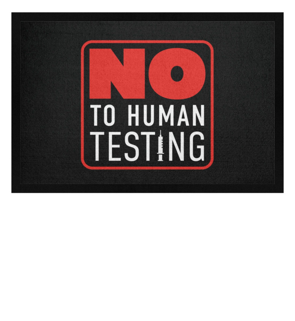 SPASSKULTUR FUSSMATTE • NO HUMAN TESTING-HARLEKINSHOP