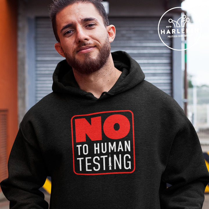 SPASSKULTUR HOODIE BUBEN • NO HUMAN TESTING-HARLEKINSHOP