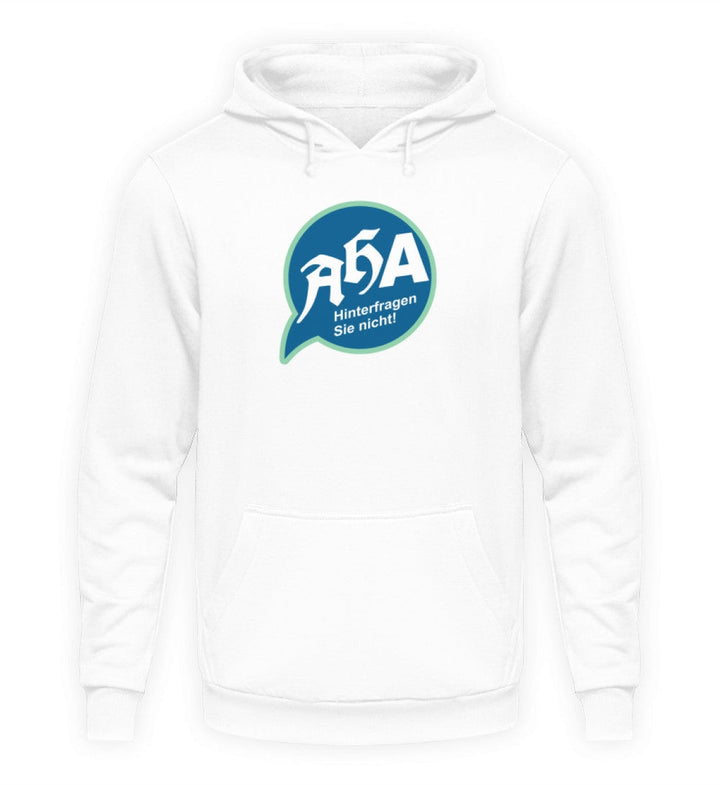 SPASSKULTUR HOODIE MÄDELS • AHA / HINTERFRAGEN SIE NICHT-HARLEKINSHOP