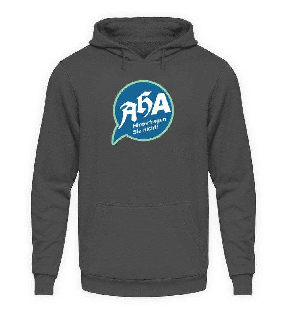 SPASSKULTUR HOODIE MÄDELS • AHA / HINTERFRAGEN SIE NICHT-HARLEKINSHOP