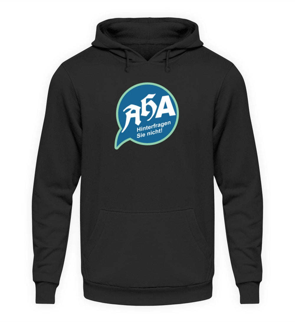 SPASSKULTUR HOODIE MÄDELS • AHA / HINTERFRAGEN SIE NICHT-HARLEKINSHOP