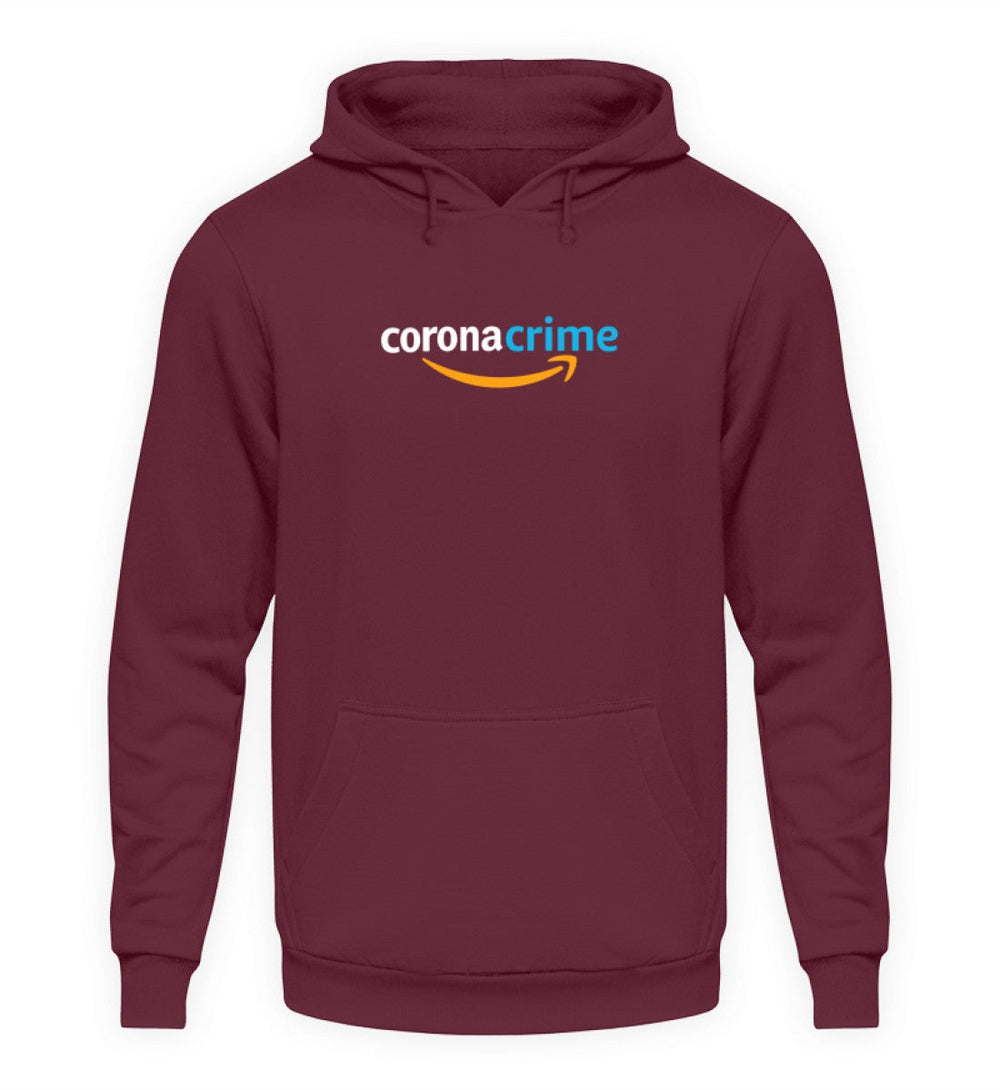 SPASSKULTUR HOODIE MÄDELS • CORONA CRIME - DUNKEL-HARLEKINSHOP