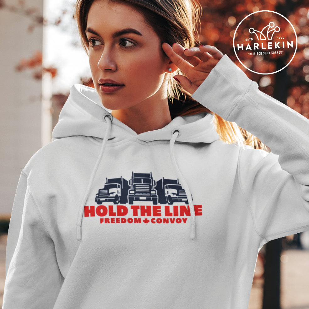 SPASSKULTUR HOODIE MÄDELS • FREEDOM CONVOY: HOLD THE LINE-HARLEKINSHOP